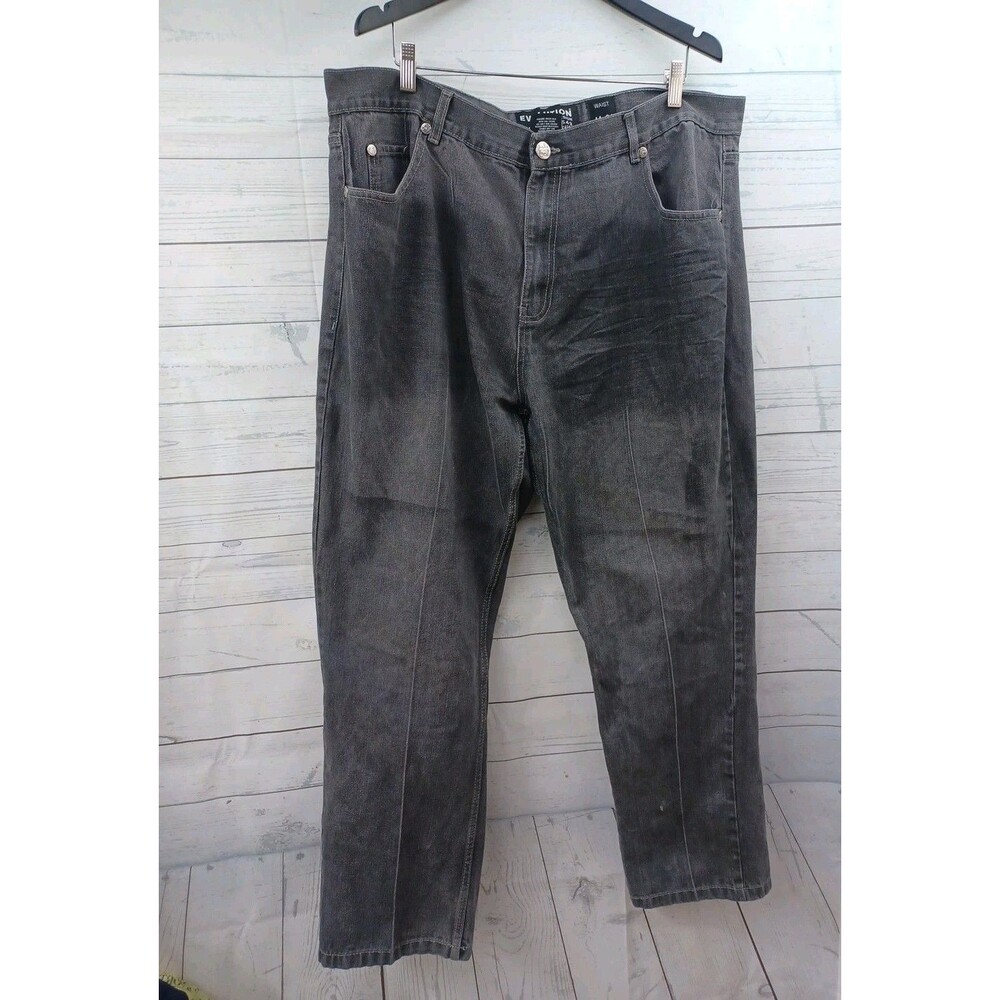 Evolution In Design Men’s Jeans Light Wash Black Size 36x32